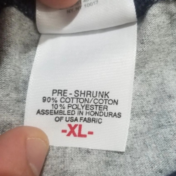 Gumby Baseball Tee Grey Blue XL RARE - Picture 5 of 5